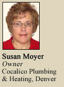 Susan Moyer, Owner, Cocalico Plumbing & Heating,